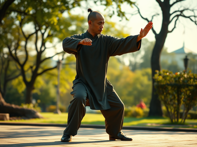 tai-chi-practitioner-doing-a-rounded-posture-called-ward-off