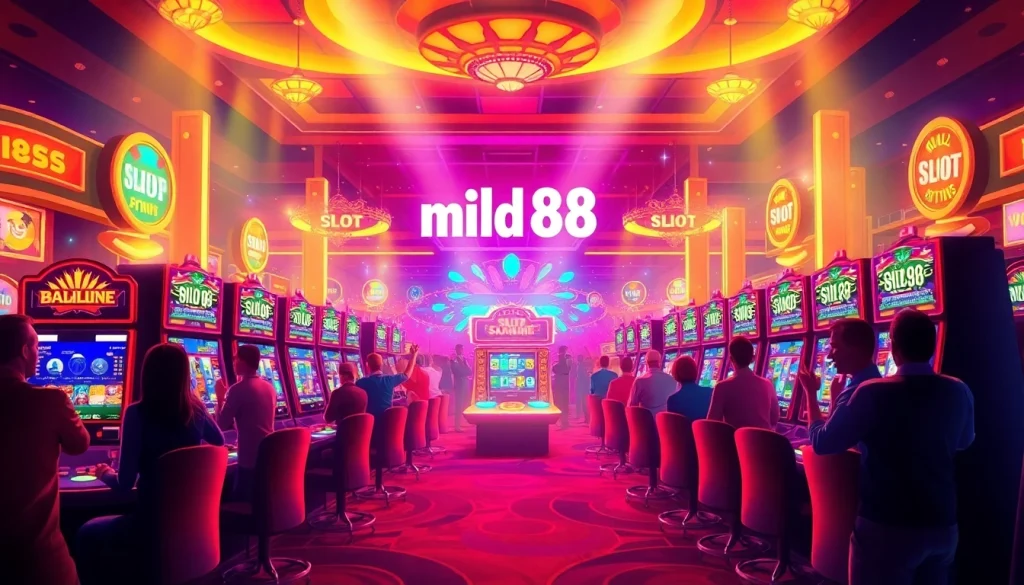 Menampilkan pengalaman permainan slot online dengan fitur menarik mild88 slot dan suasana ceria.