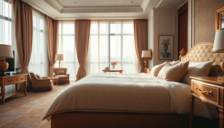 Disfruta luxury12 en una habitación de lujo con mobiliario exquisito.